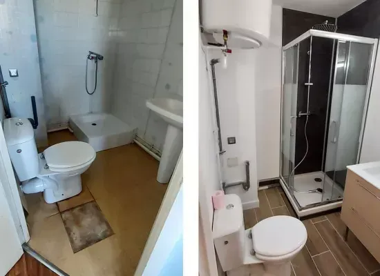 Renovation wc