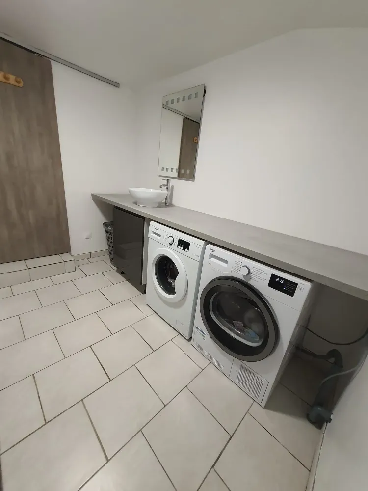 Plan de travail de salle de bain